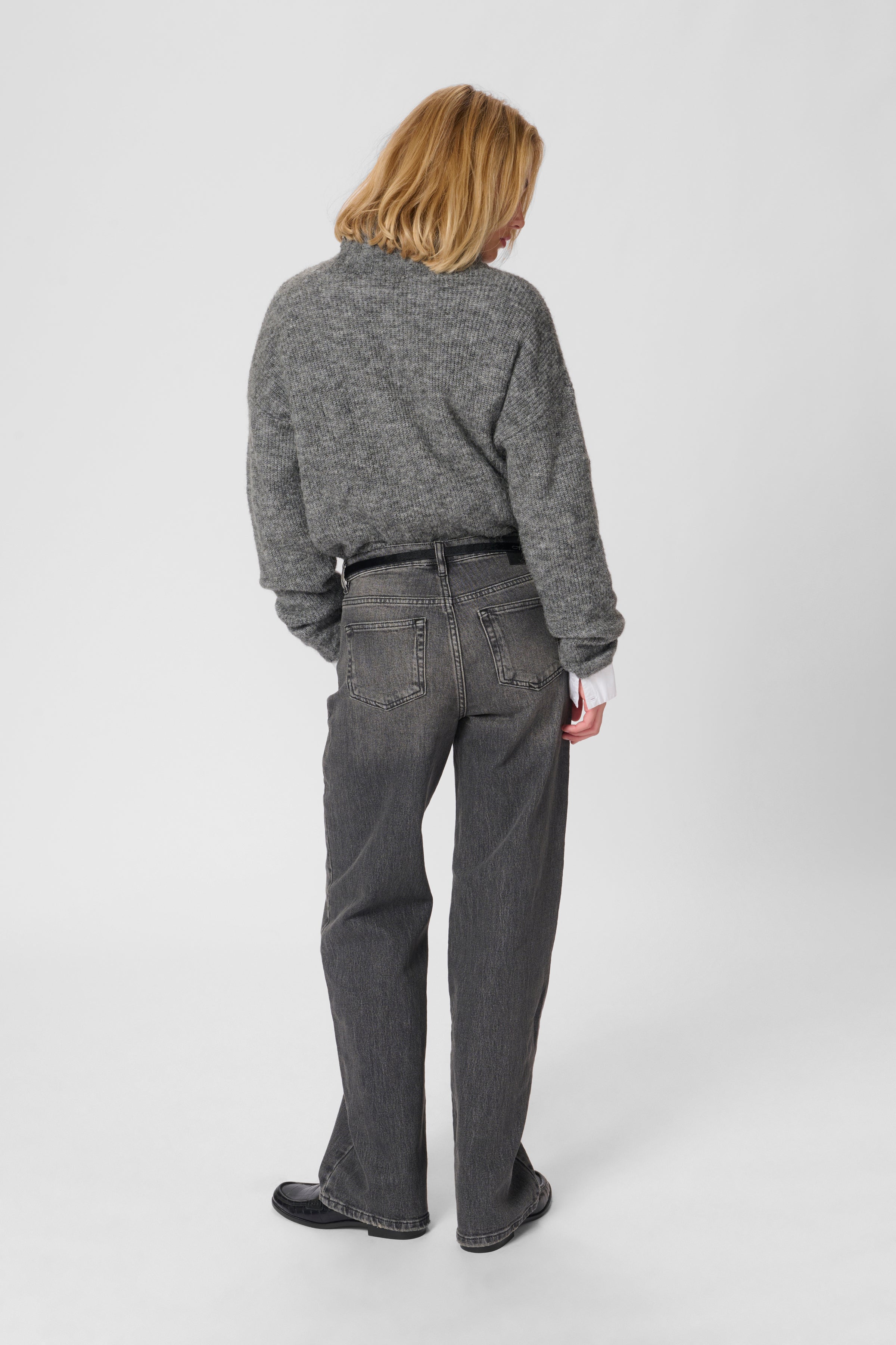 35 THE LOUIS 139 gallabuxur frá My Essential Wardrobe - Dark grey (Copy)