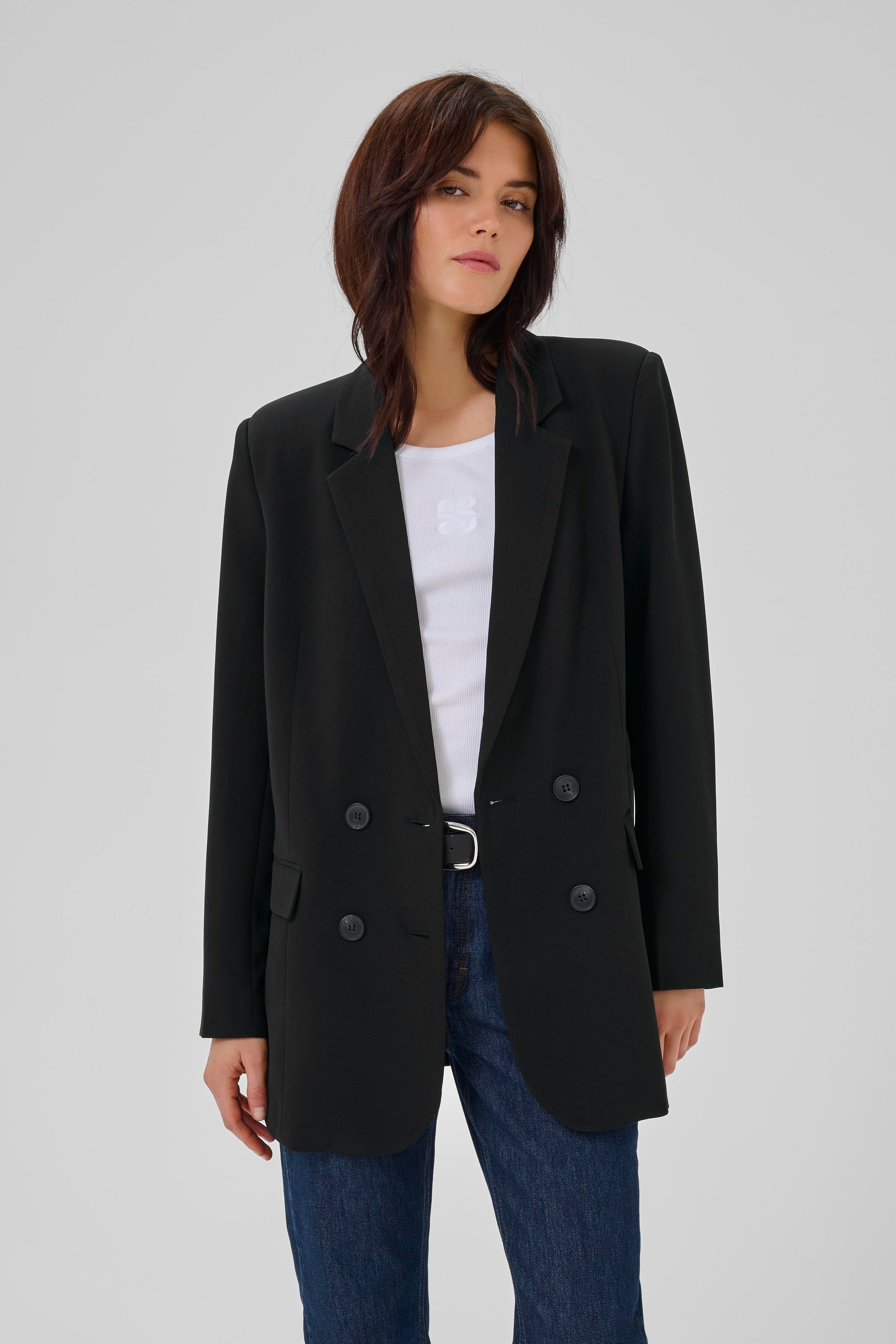 27 the tailord blazer  frá My Essential Wardrobe - Svartur