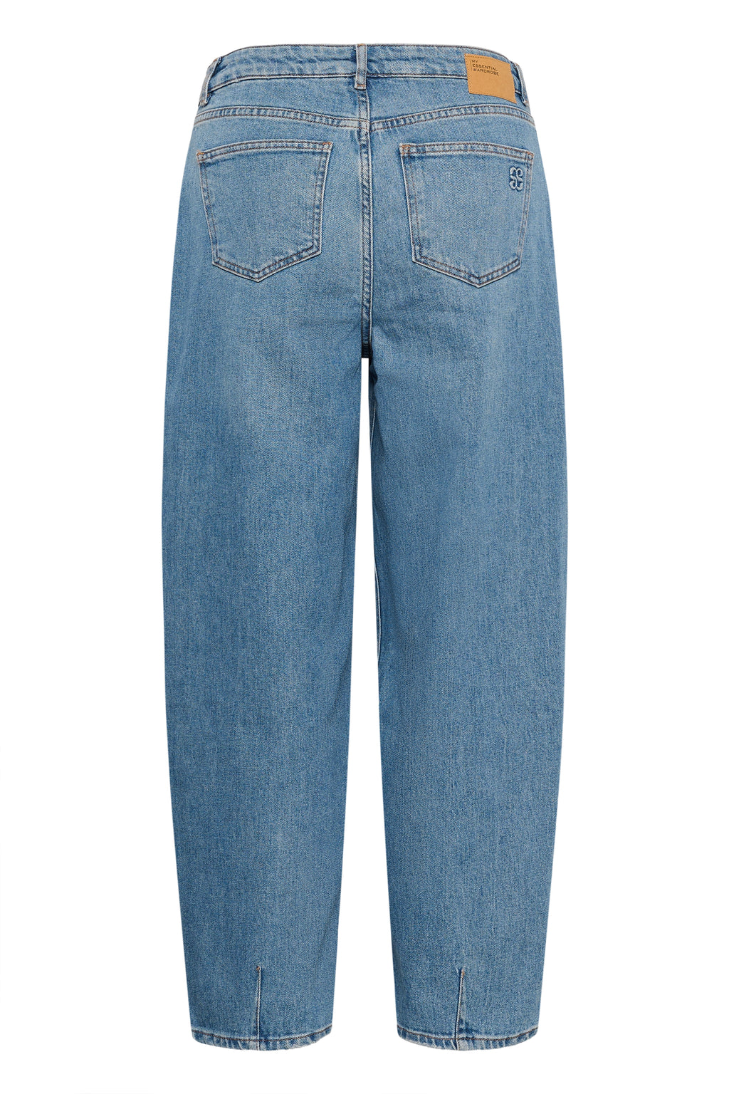 THE LOUIS 139 Barrel gallabuxur frá My Essential Wardrobe - Medium blue retro wash