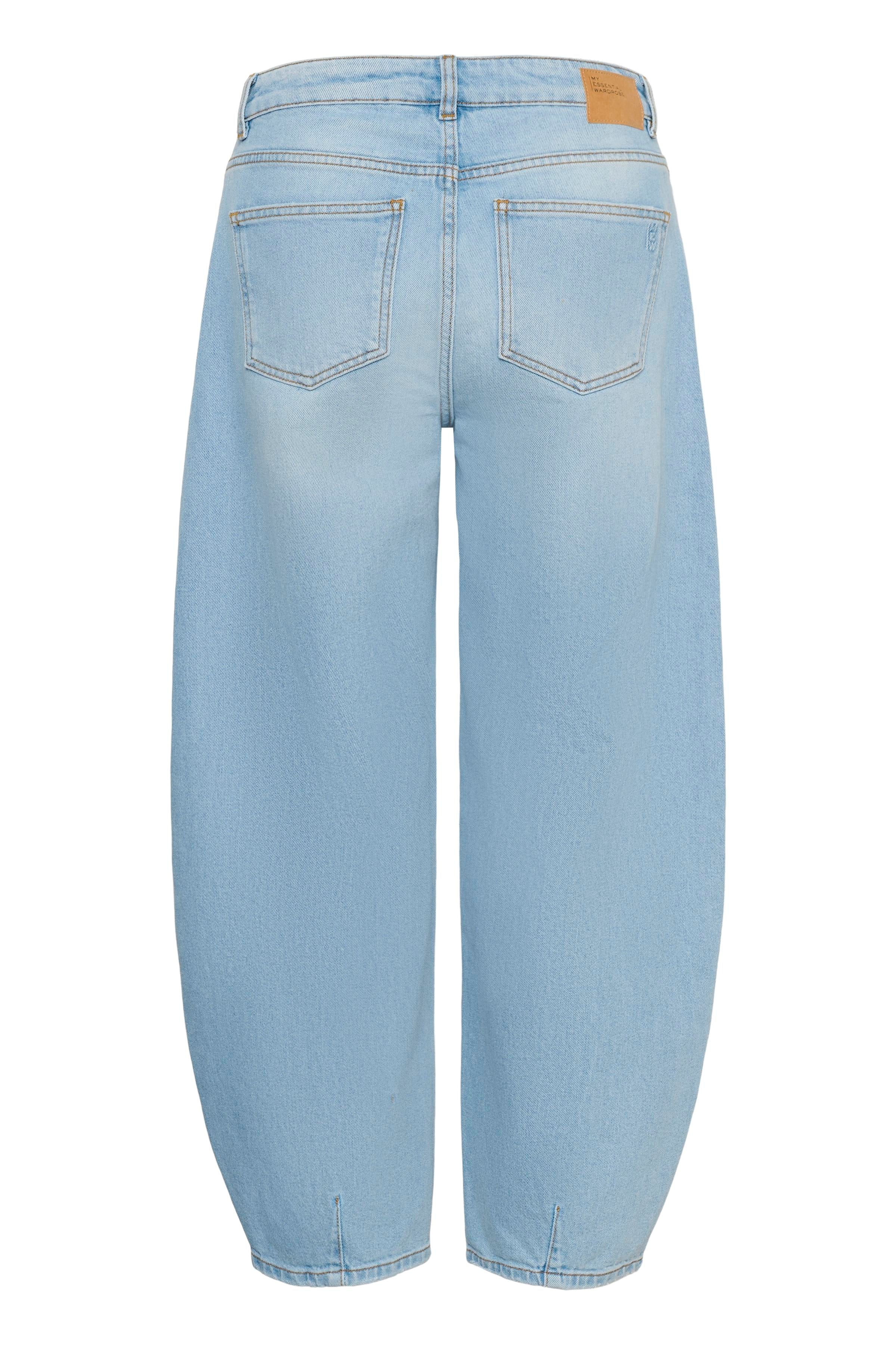 Lucy 139 Loose Barrel gallabuxur frá My essential wardrobe - Baby blue