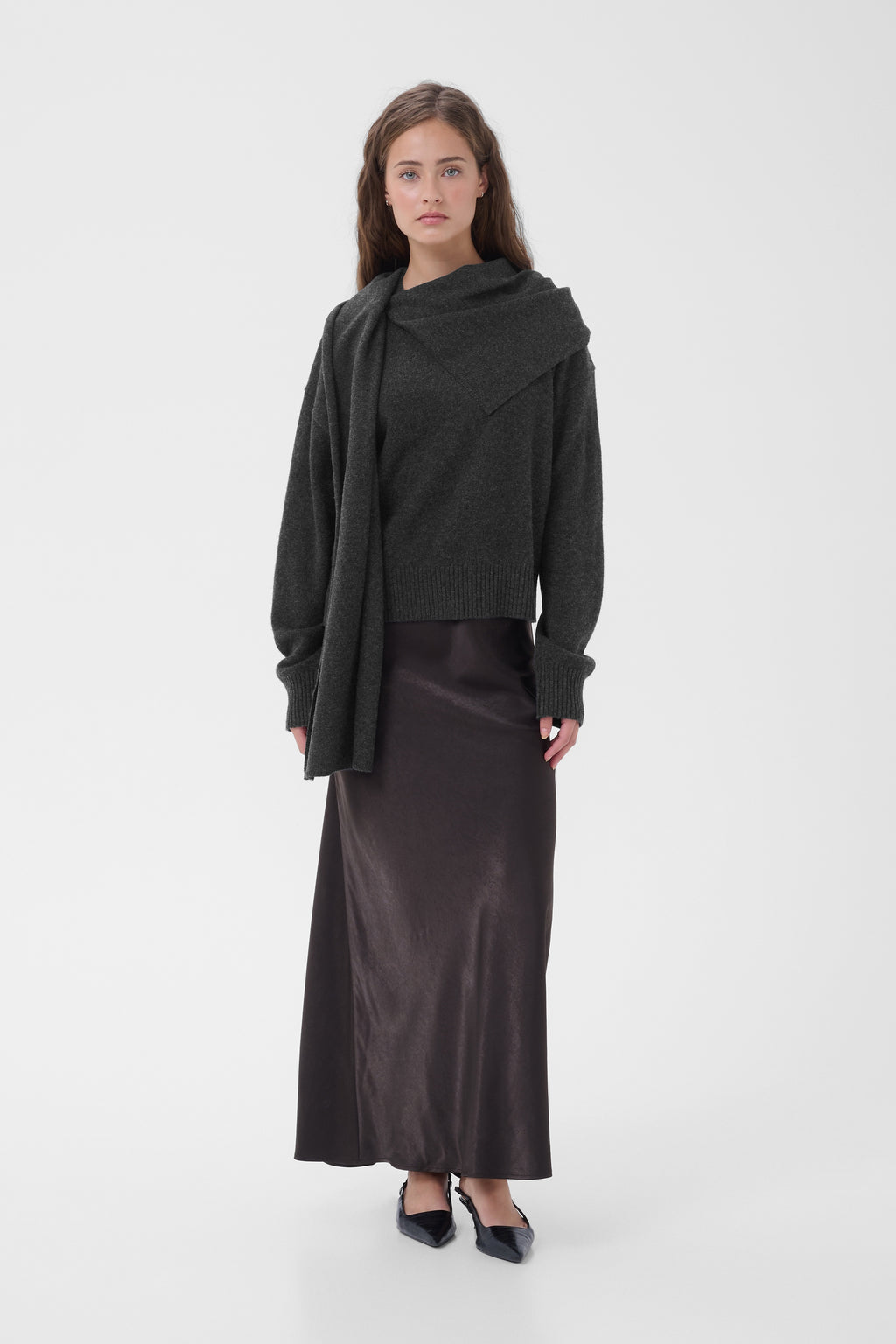 Tracy peysa frá My Essential Wardrobe - Grá