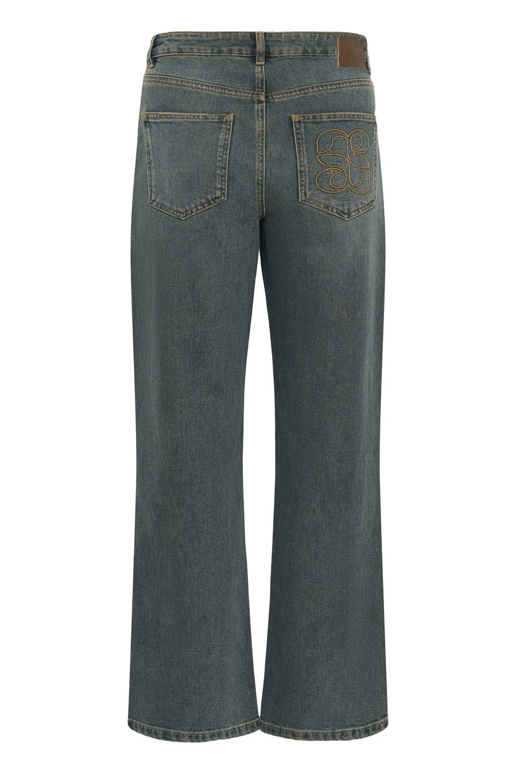 THE LOUIS 139 gallabuxur frá My Essential Wardrobe - Dark Blue Dirty Wash