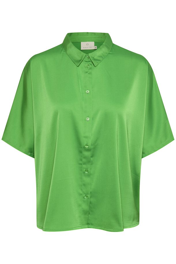 Sasmina skyrta frá Kaffe-poison green