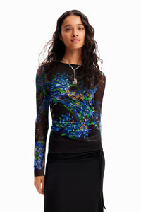Licua mesh toppur frá Desigual