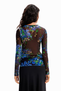 Licua mesh toppur frá Desigual