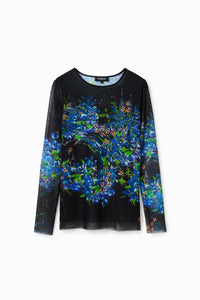 Licua mesh toppur frá Desigual