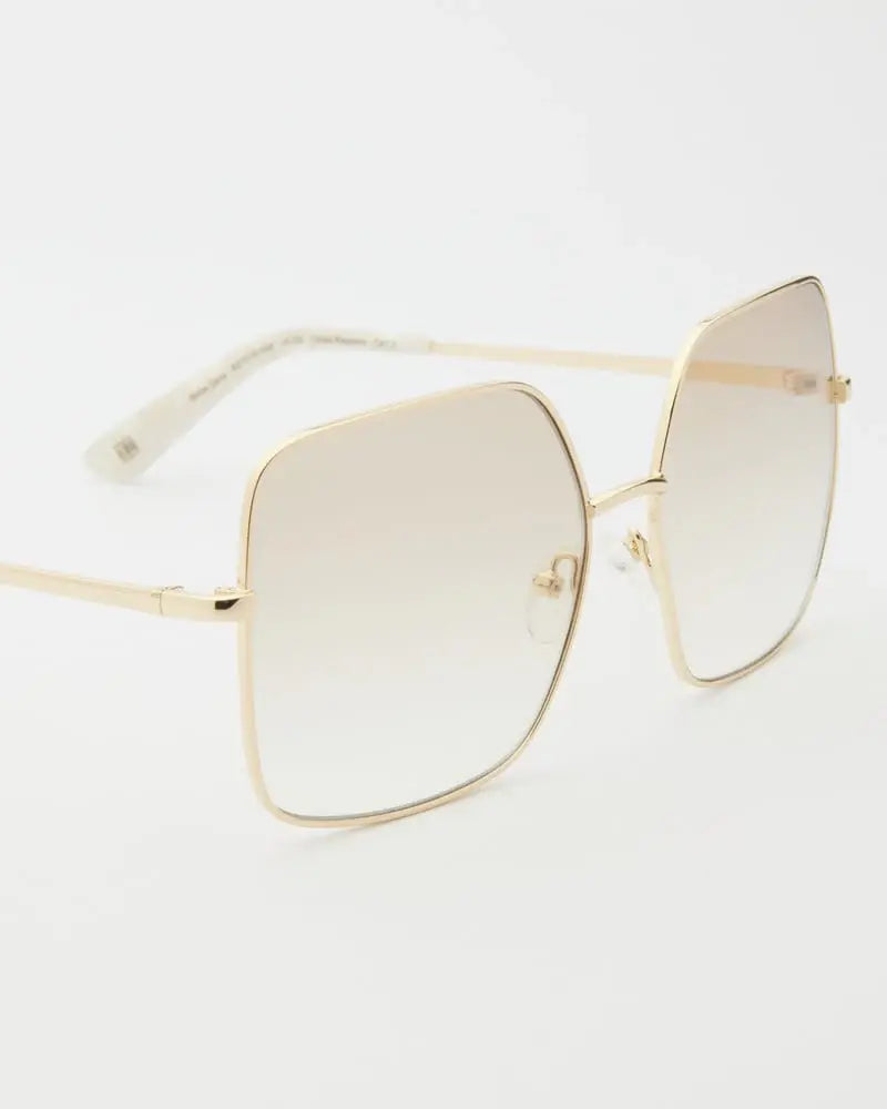 GLAS Eyewear Billie Gold Tinted gleraugu