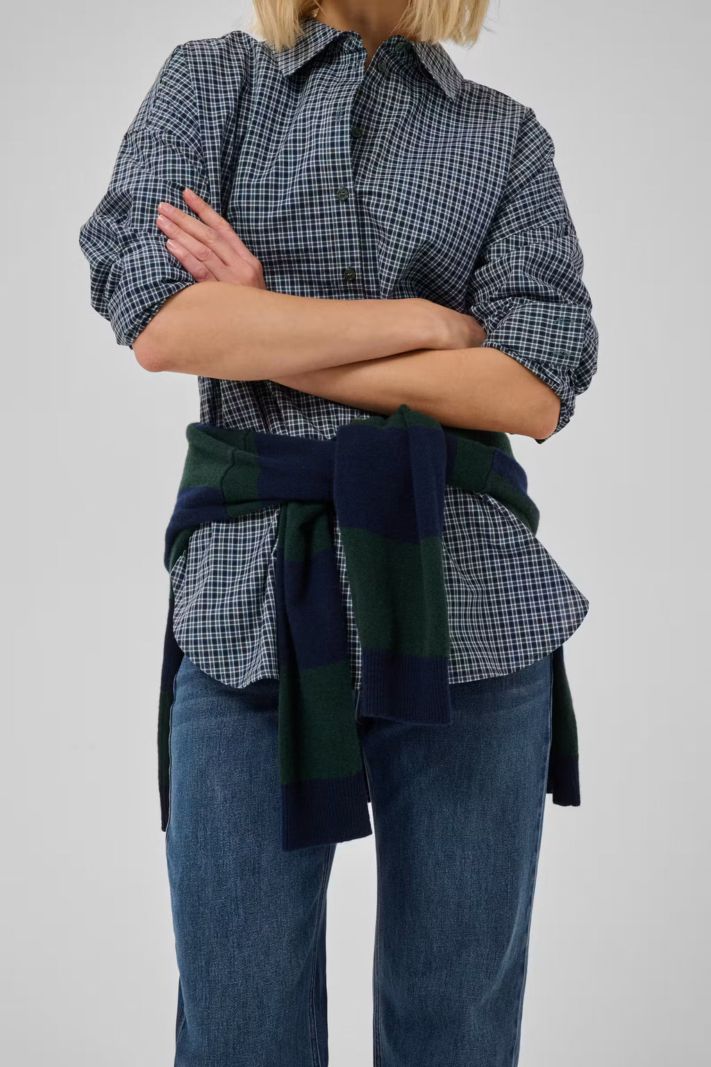 THE LOUIS 139 gallabuxur frá My Essential Wardrobe - Dark blue retro wash