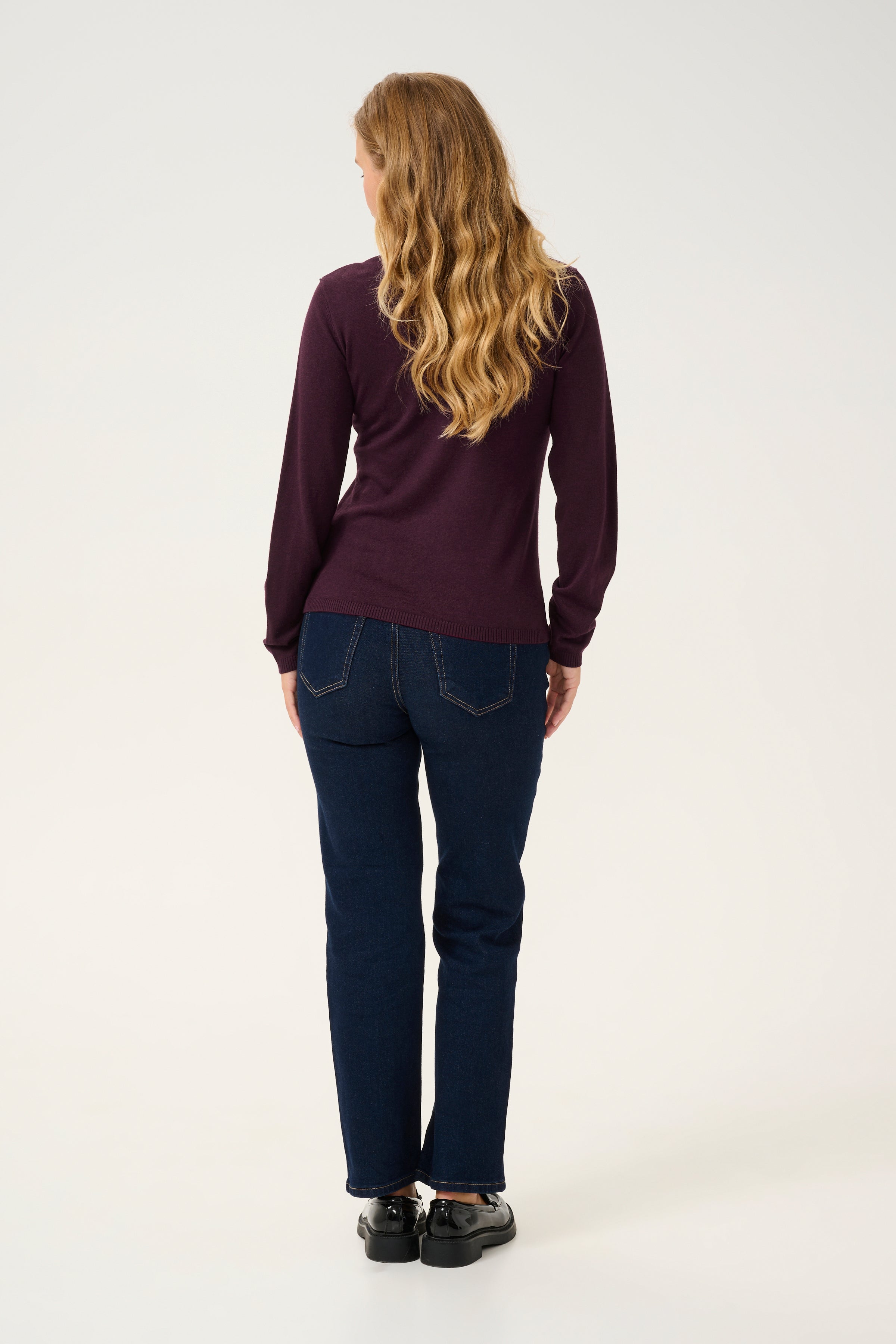 Annemarie rúllukragapeysa - Winetasting Melange