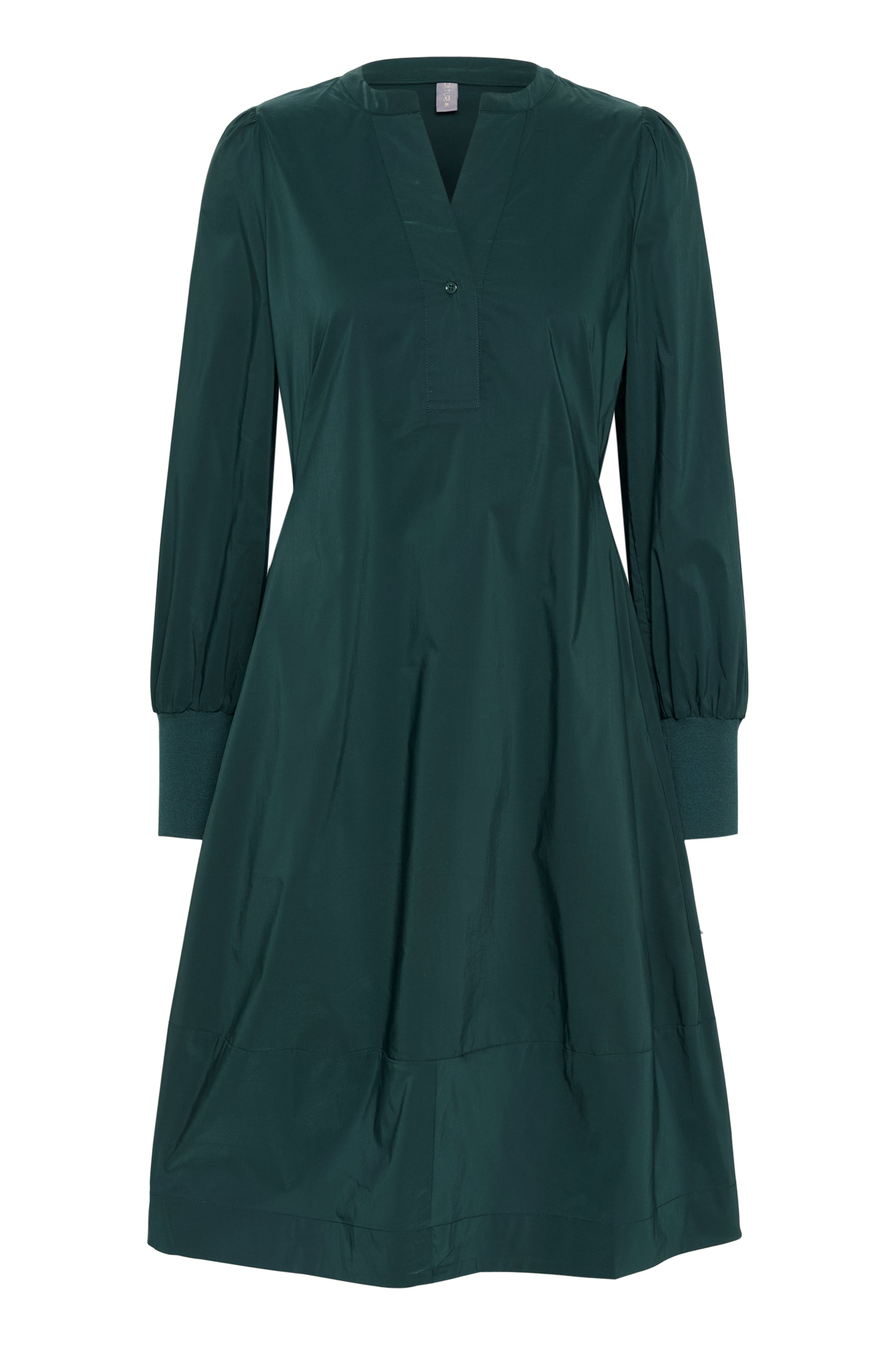 Antoinett kjóll frá Culture með V hálsmáli- Botanical Garden grænn