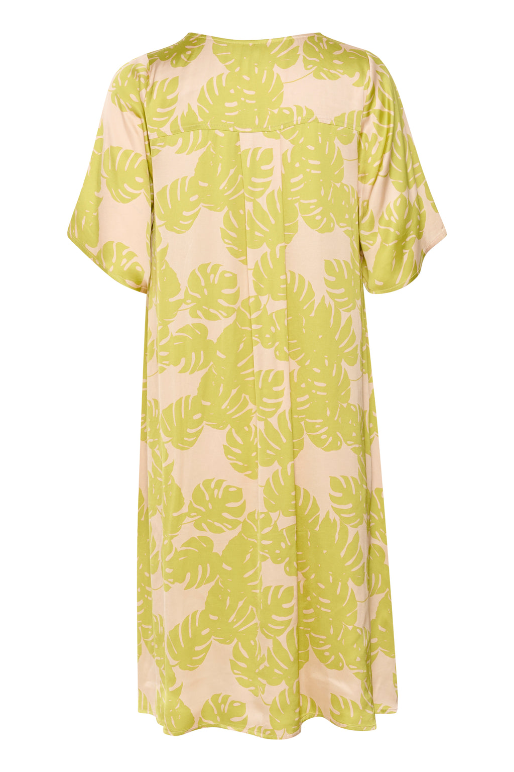 Miso Berna kjóll frá Culture - Green palm leaves