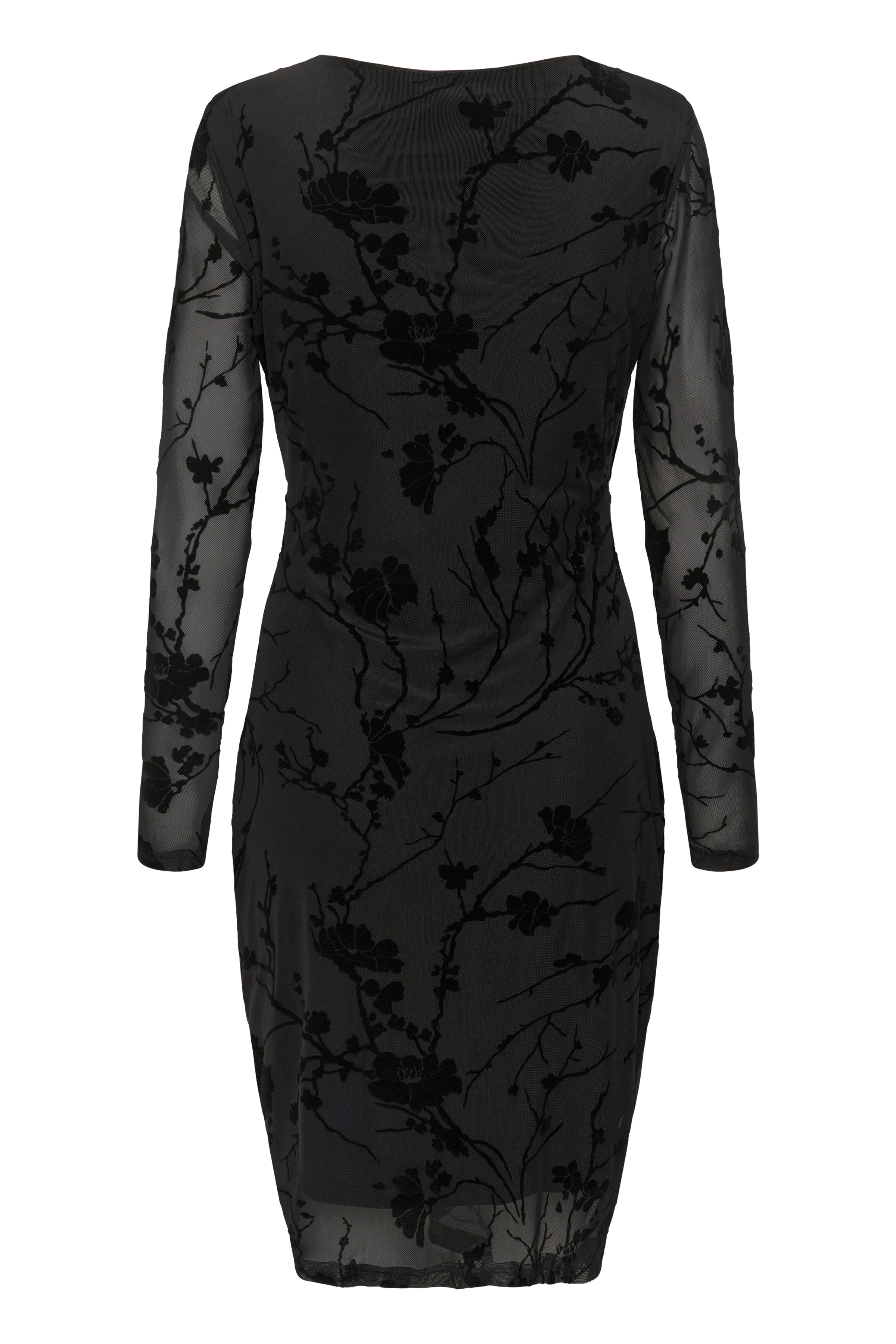 Palida kjóll frá Culture úr mesh efni - Svartur