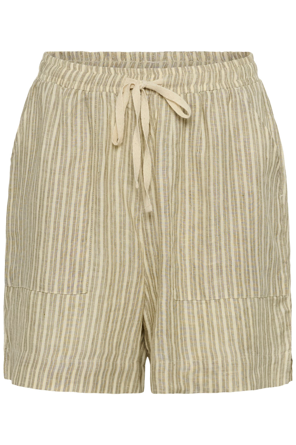 Molly hör stuttbuxur frá Culture - Dusky Green/Whitecap Stripe