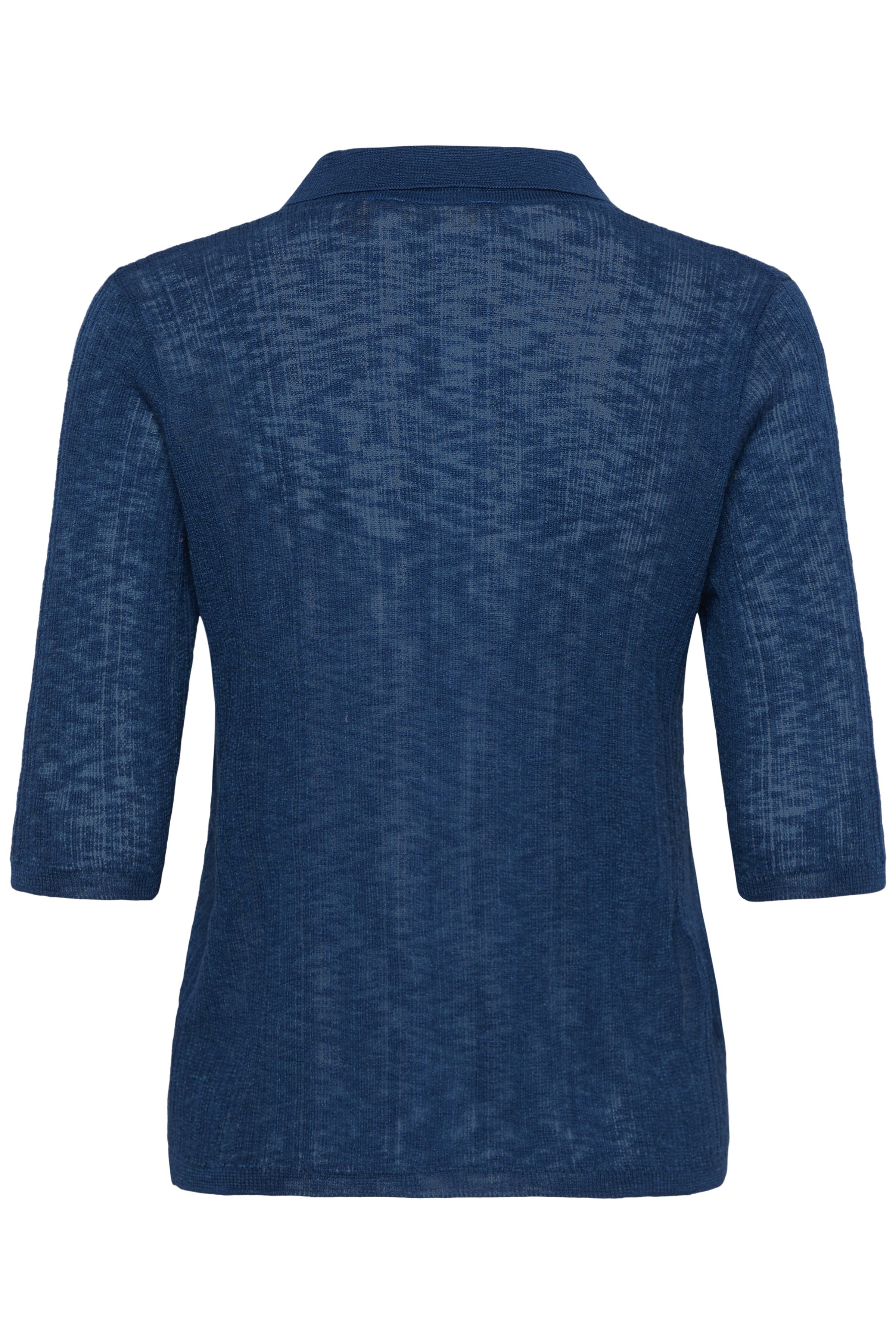Augustine polo peysa  frá Culture-  Navy