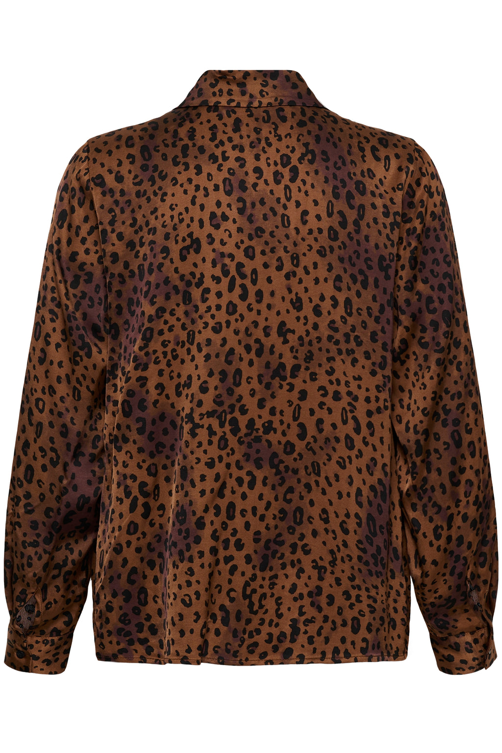 Naomi skyrta frá Culture - Brún Leopard