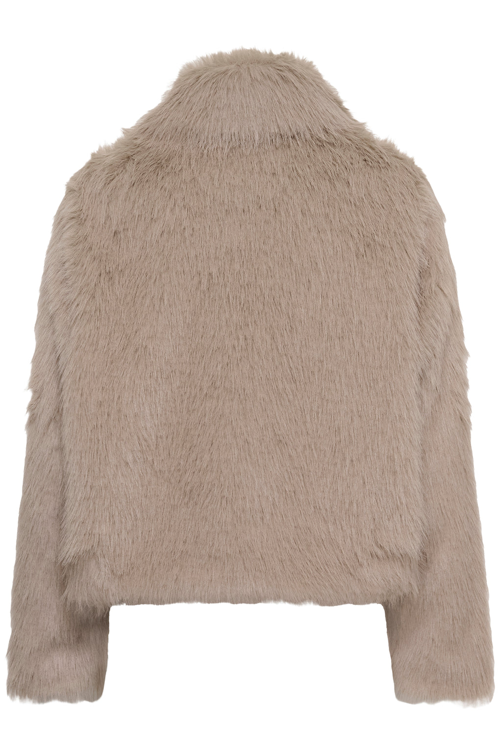 Furra pels jakki frá Culture -Beige