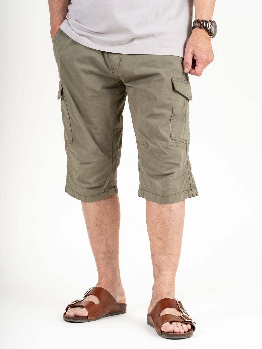 Pierce stuttbuxur frá PRE END -Liche green