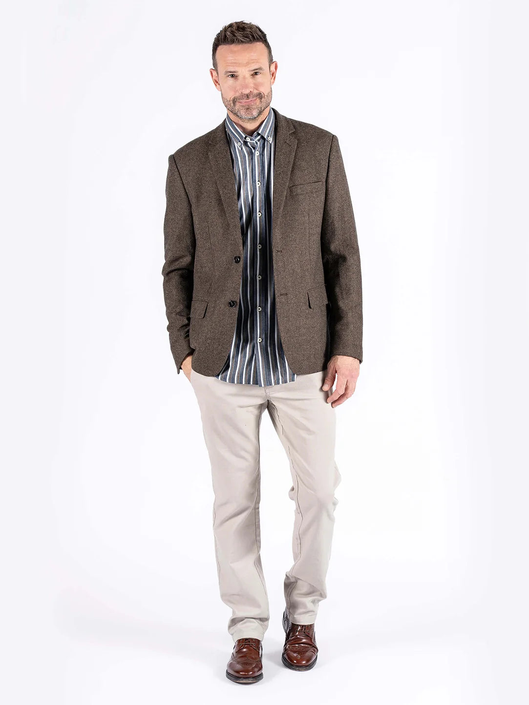 Palmer blazer frá PreEnd -Demitasse brúnn