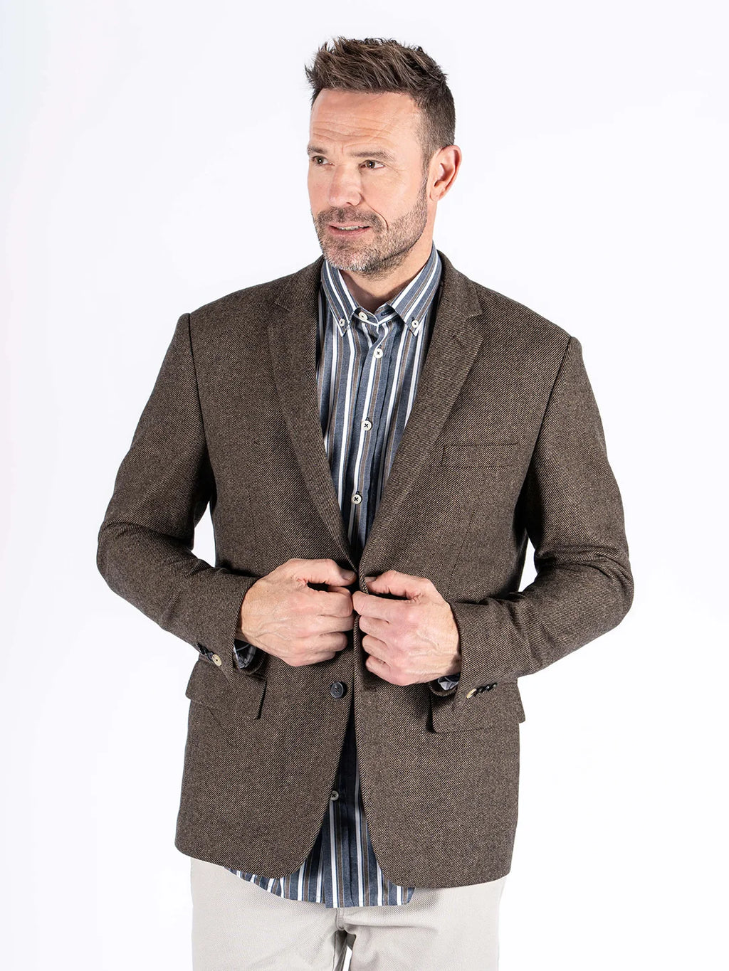 Palmer blazer frá PreEnd -Demitasse brúnn