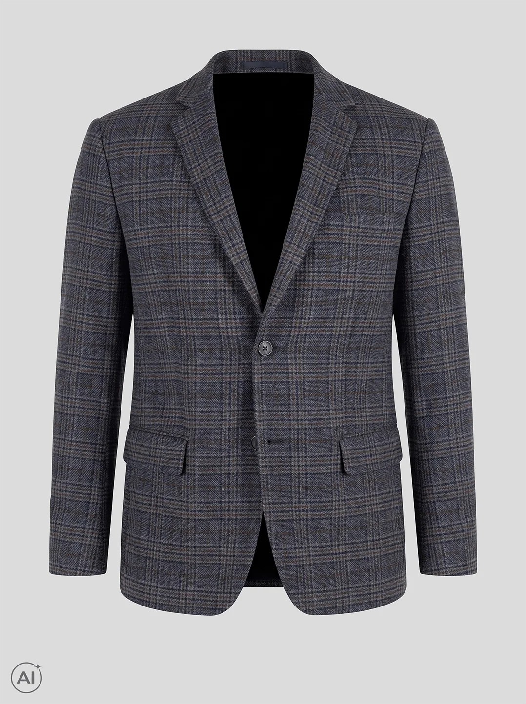 Collins blazer frá PreEnd - Night owl köflóttur