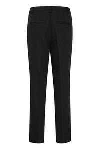 Sakura zipper buxur frá Kaffe - svartar