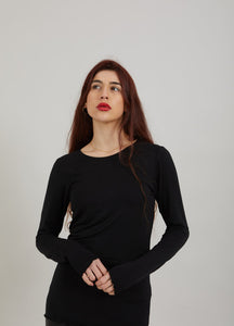 Sofia langerma bolur frá  CC Heart - svartur