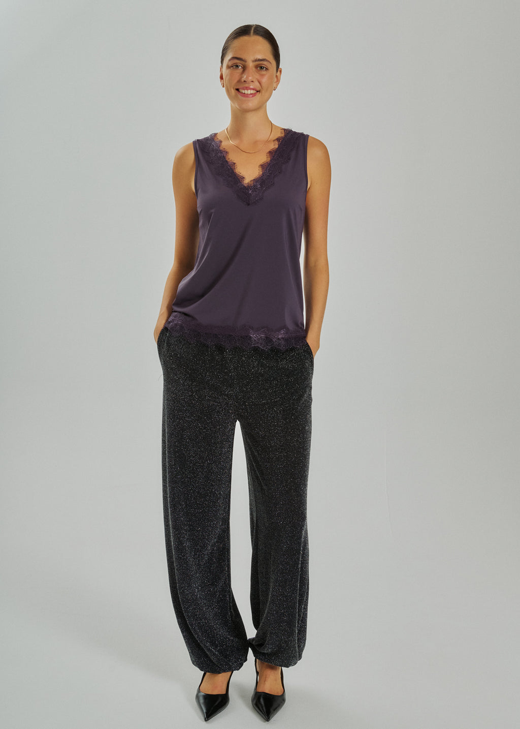Bicco toppur 2025  frá Freequent - Nightshade