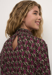 Karina amber smock blússa frá Kaffe