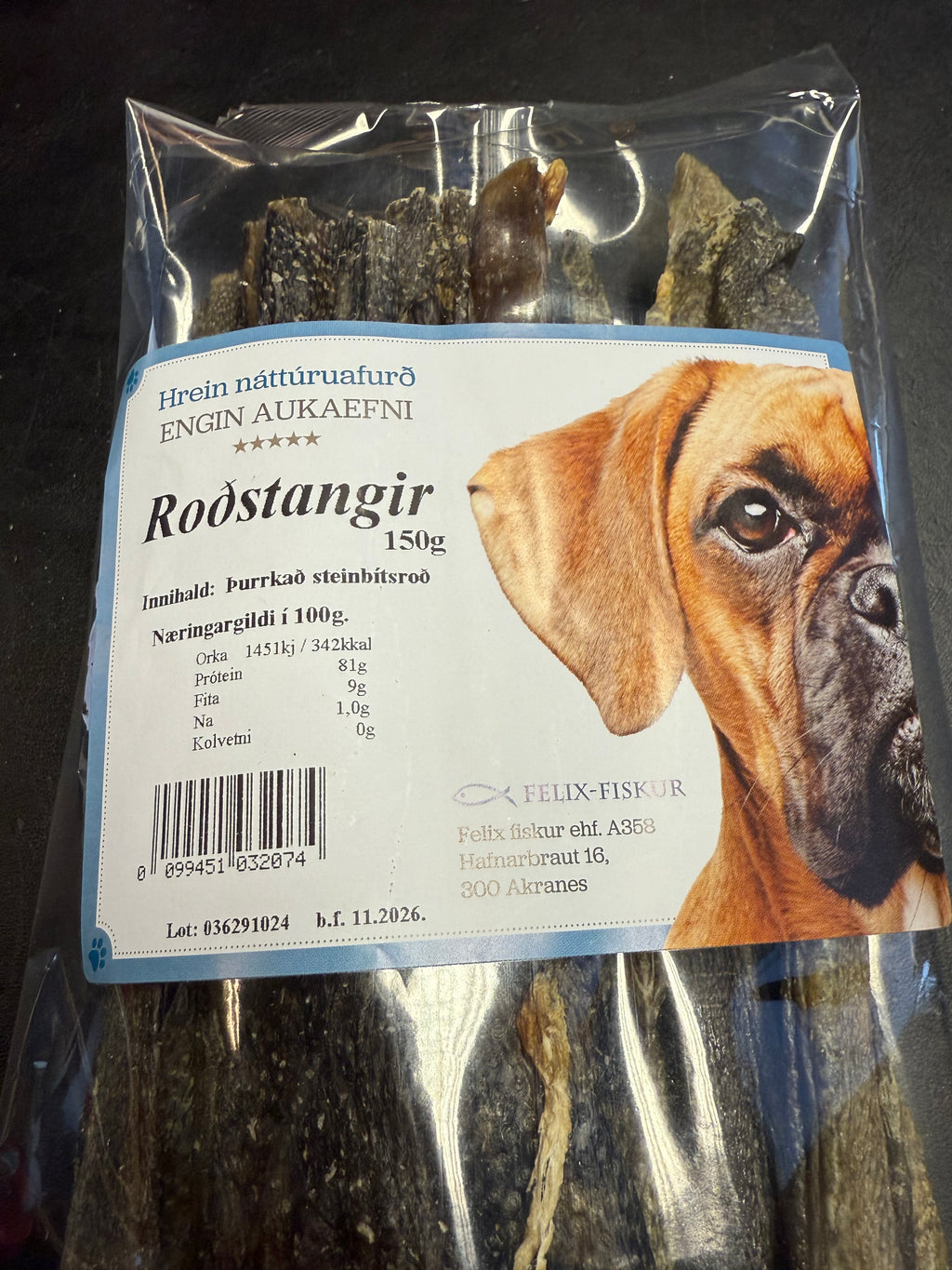 Felix Roðstangir Steinbítur 150g