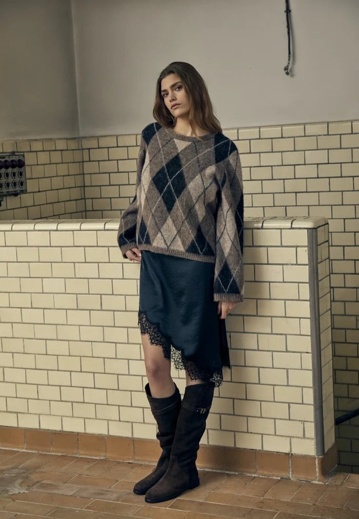 Inara peysa frá Minus- Sand gray