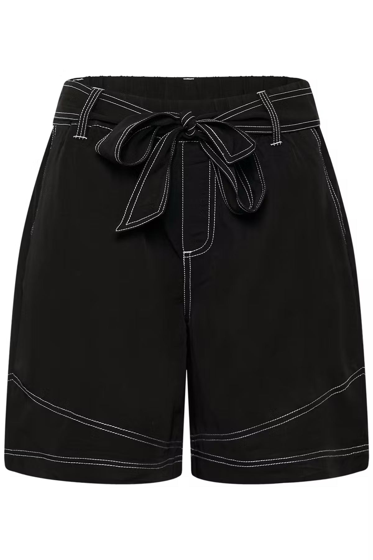 Linee stuttbuxur frá Cream - Svartar