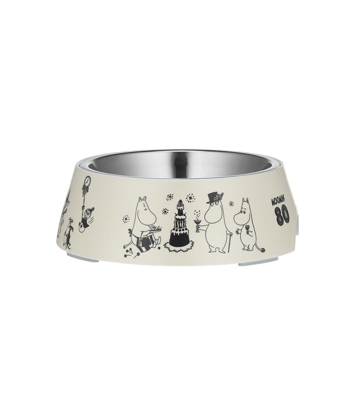 MOOMIN pet skálar 80 ára afmæli Moomin