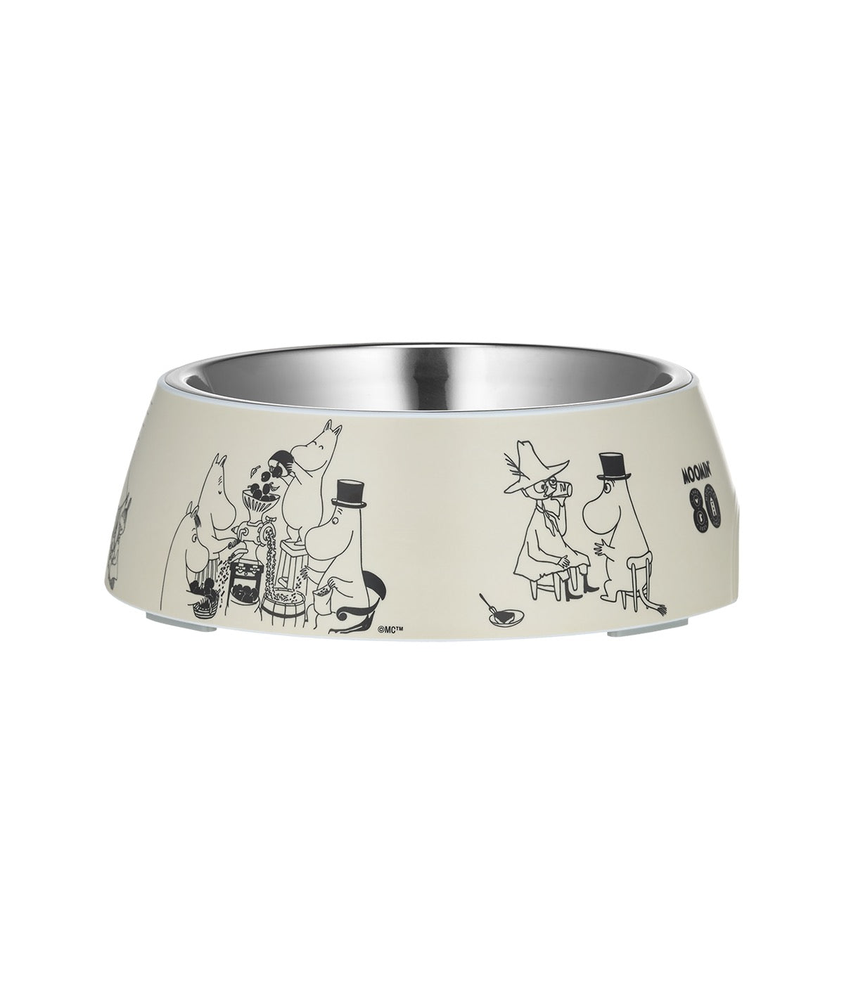 MOOMIN pet skálar 80 ára afmæli Moomin