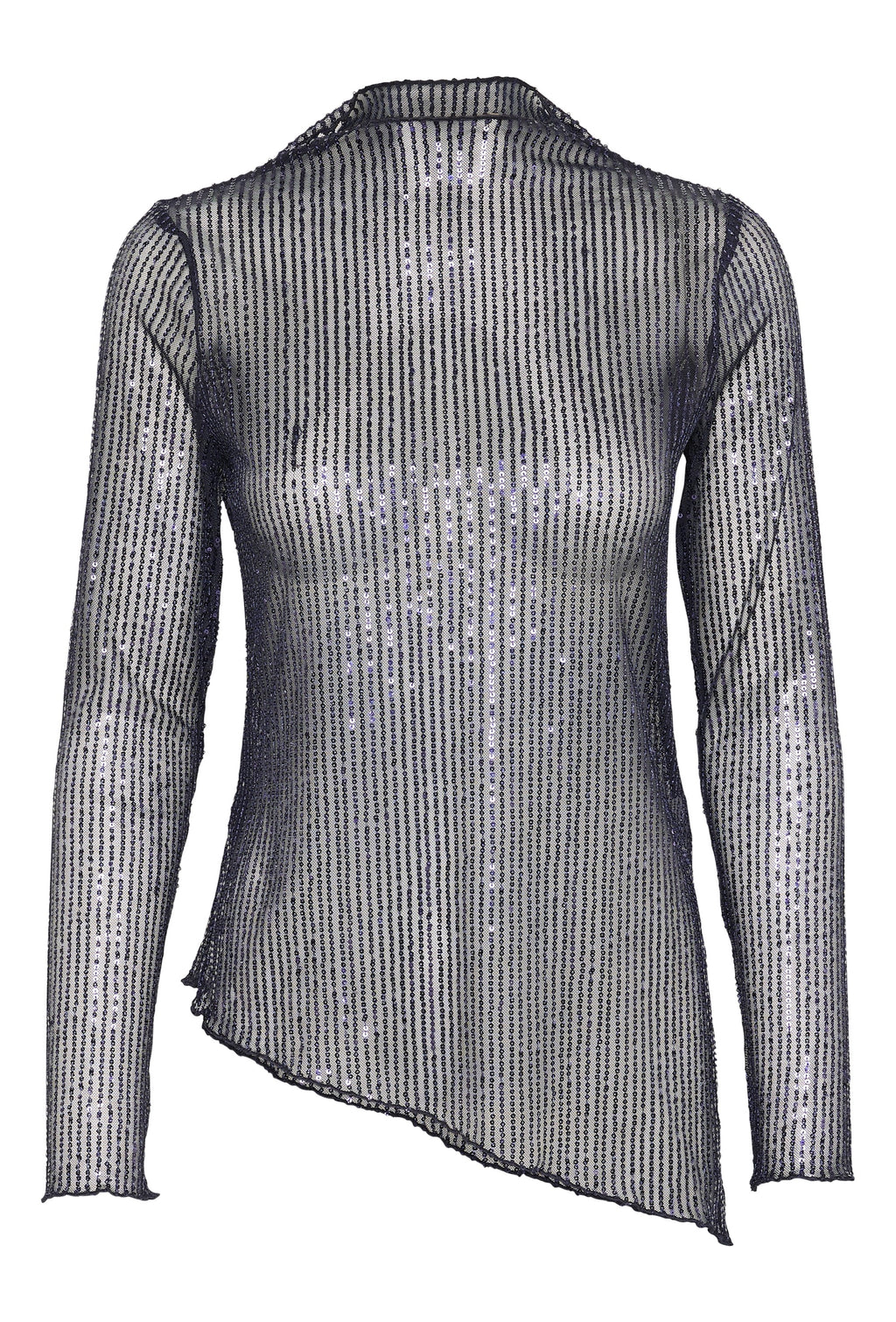 Giya Sequin toppur frá Culture - Blár