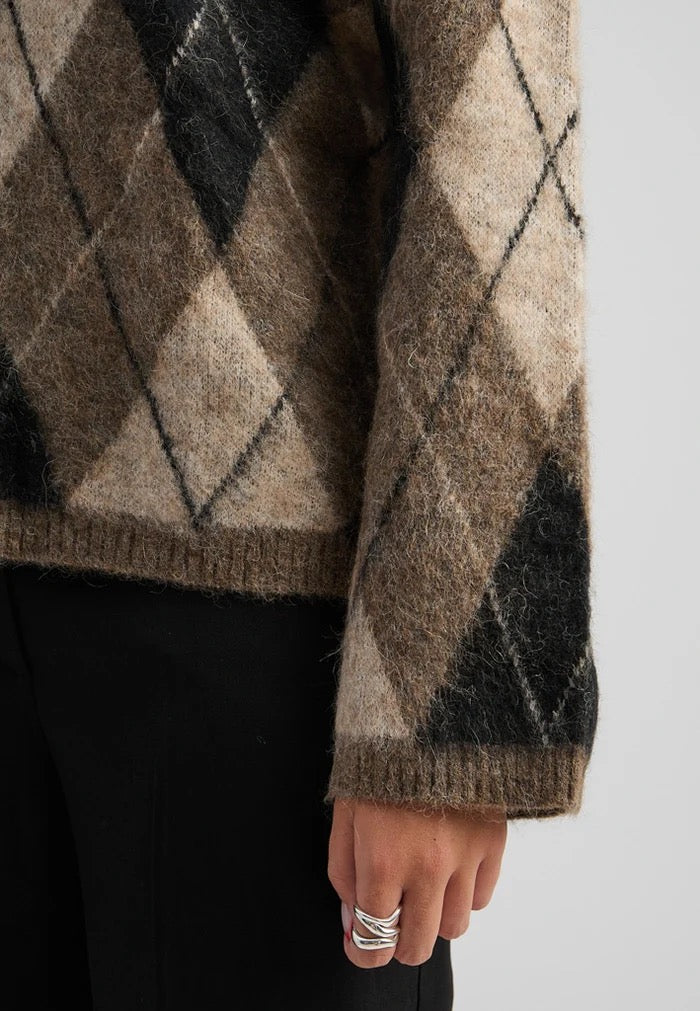 Inara peysa frá Minus- Sand gray