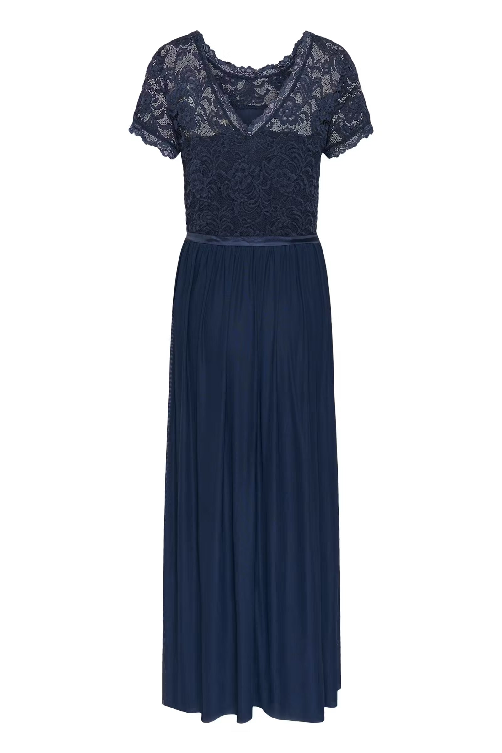 Sylvie kjóll frá Cream - Navy blár