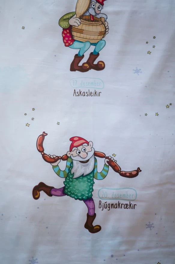 Rúmföt 100X140 "13 NÆTUR TIL JÓLA"