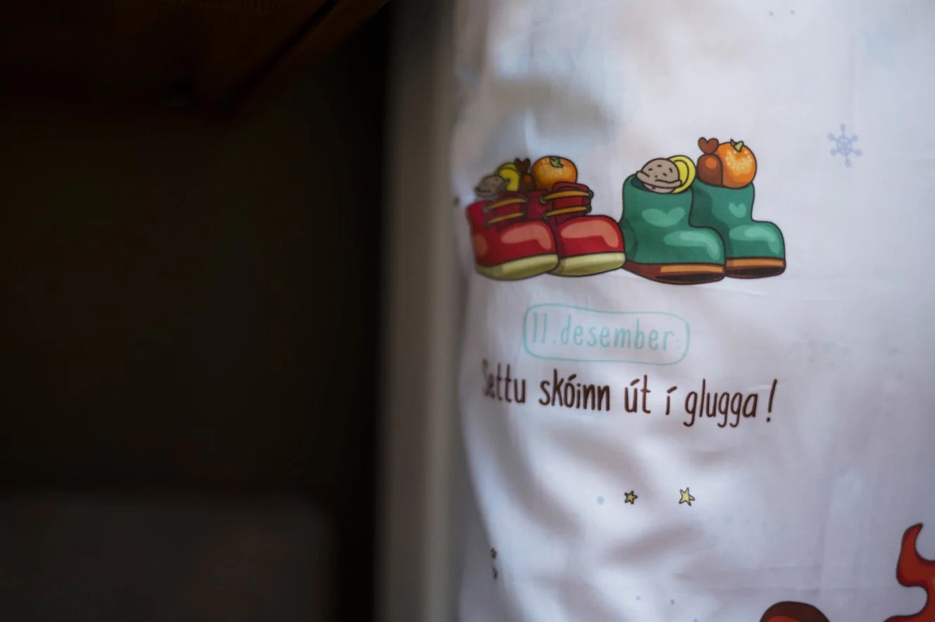 Rúmföt 100X140 "13 NÆTUR TIL JÓLA"