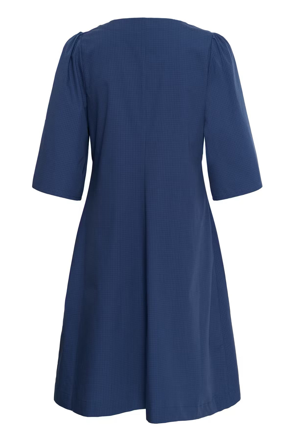 Bendine kjóll frá Culture - Navy blár