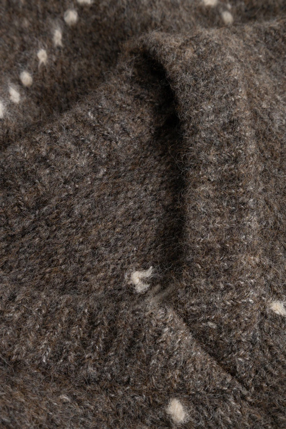 Lai knit peysa frá Noella - Ash brown mix
