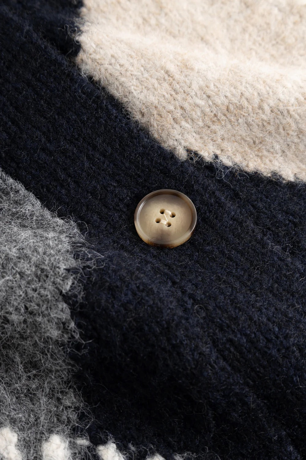 Laiana knit golla frá Noella - Navy mix