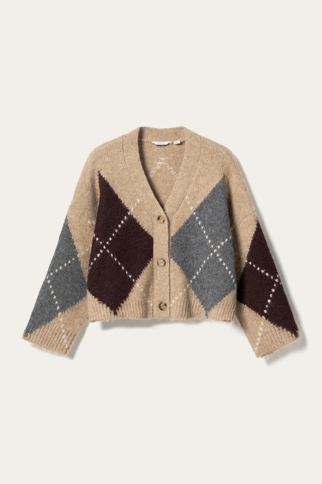 Laiana knit golla frá Noella - Sand melange