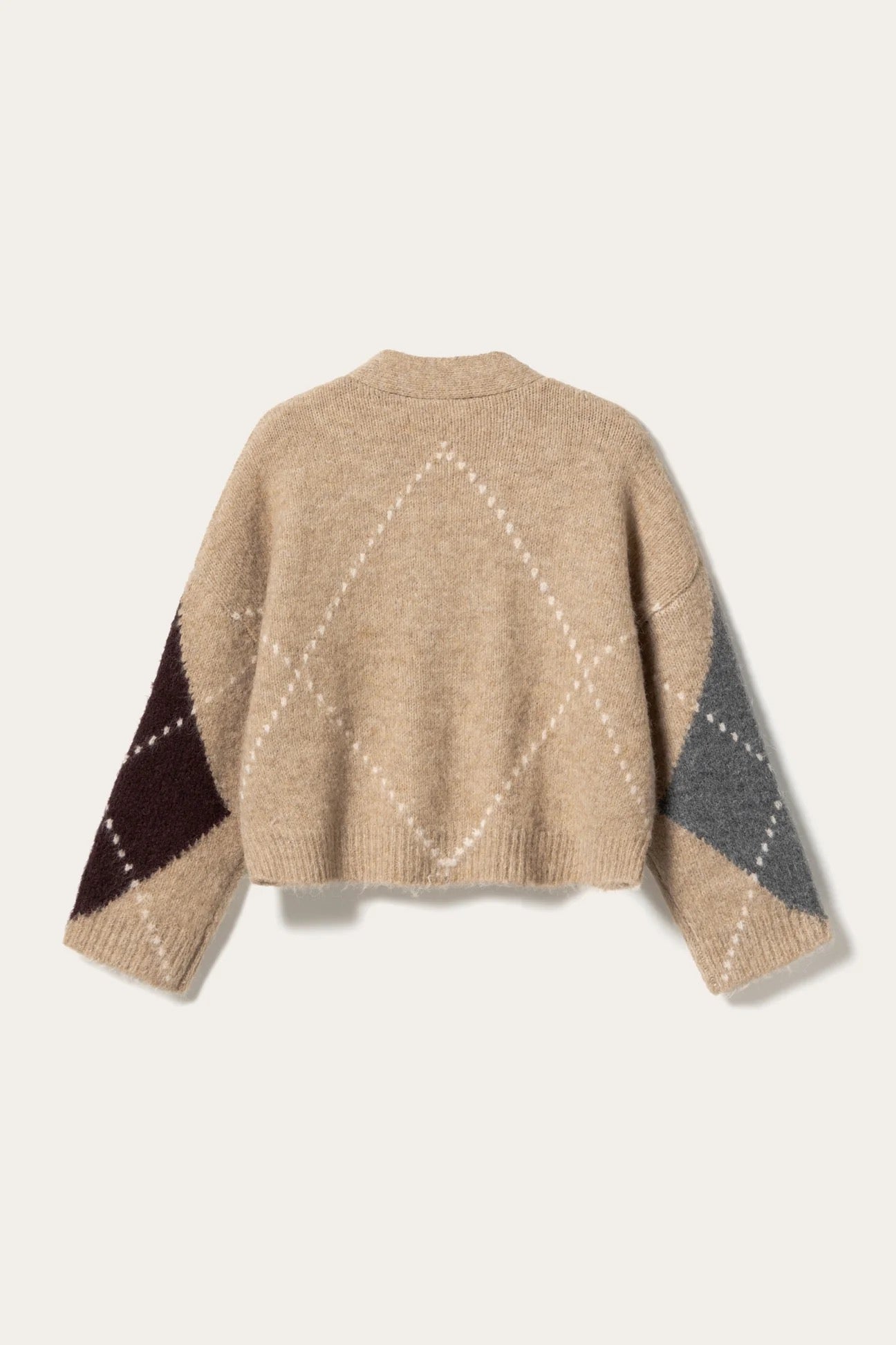 Laiana knit golla frá Noella - Sand melange