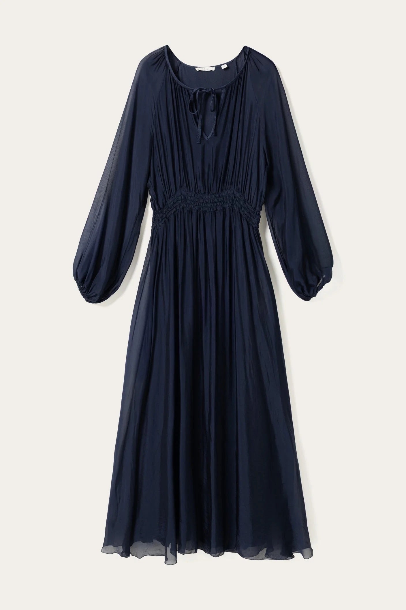 Mariel maxi kjóll frá Noella -Navy
