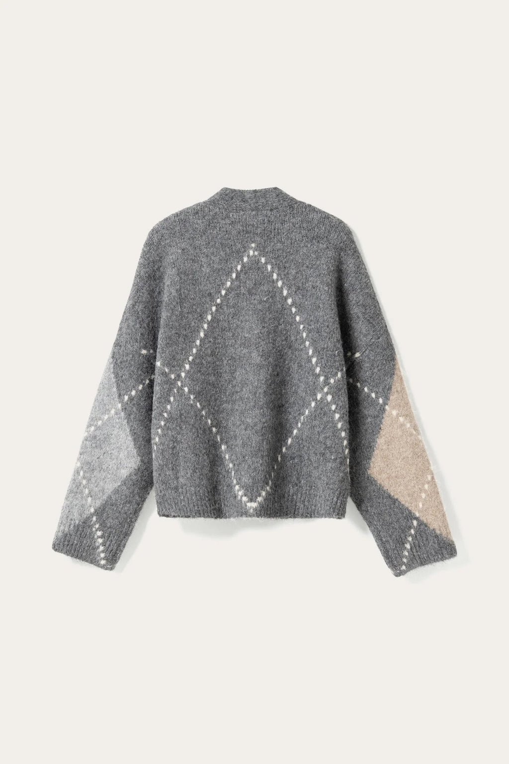 Laiana knit golla frá Noella - Grey mix