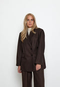 Salto blazer frá Peppercorn - Java brúnn melange