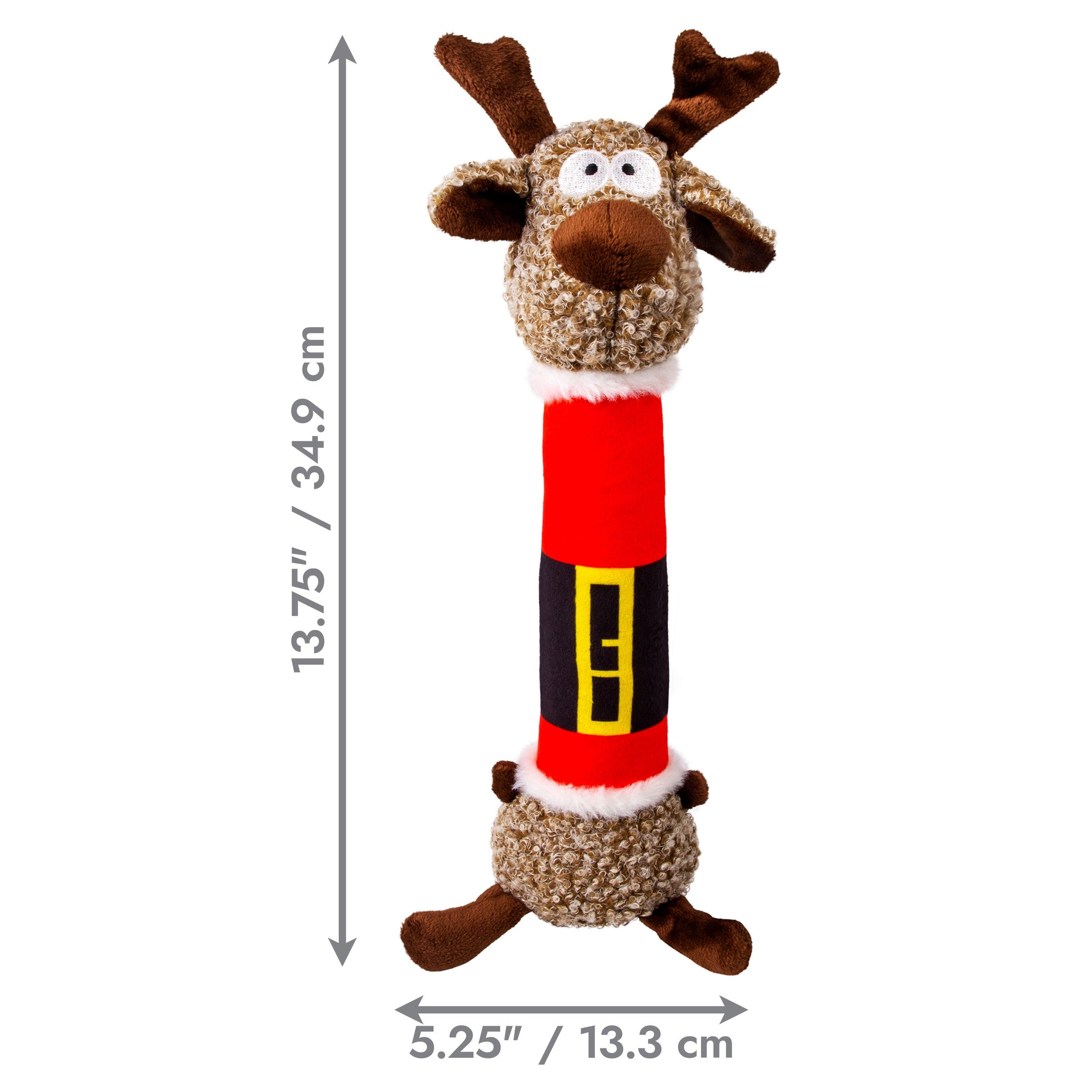 KONG Xmas Shakers Luvs Reindeer Md