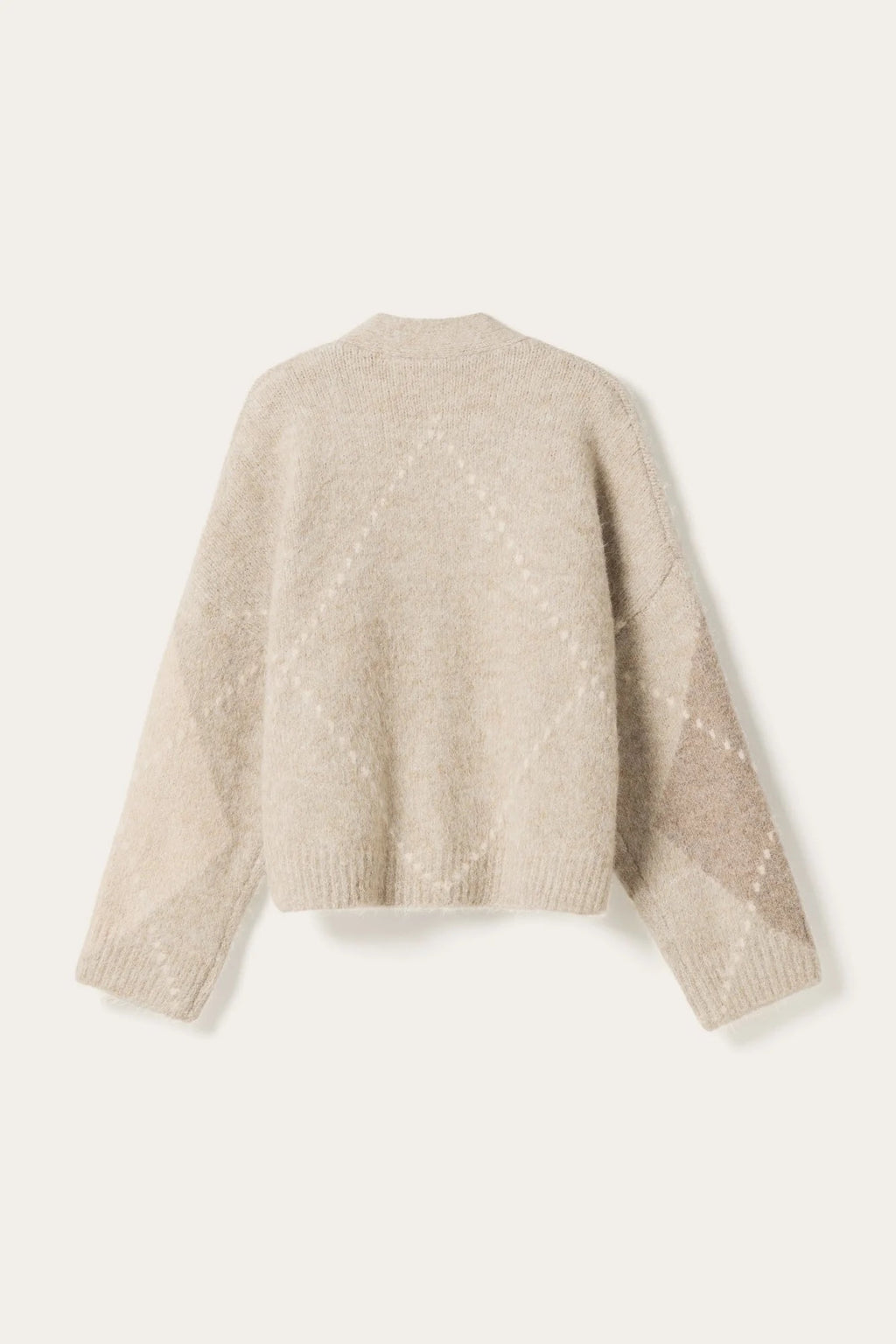 Laiana knit golla frá Noella - Beige mix