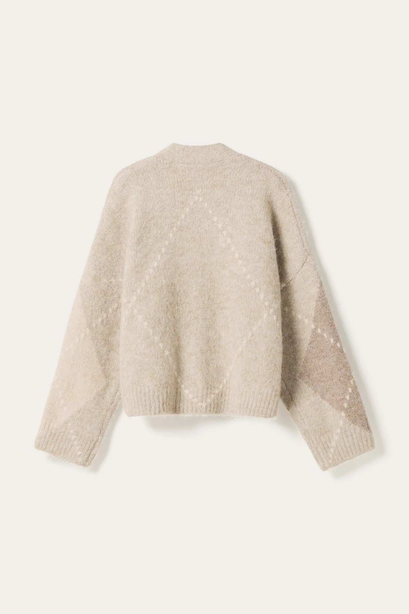 Laiana knit golla frá Noella - Beige mix