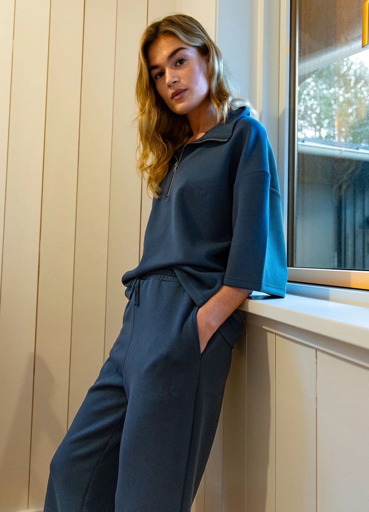 Billie  buxur frá  frá  CC Heart - Navy